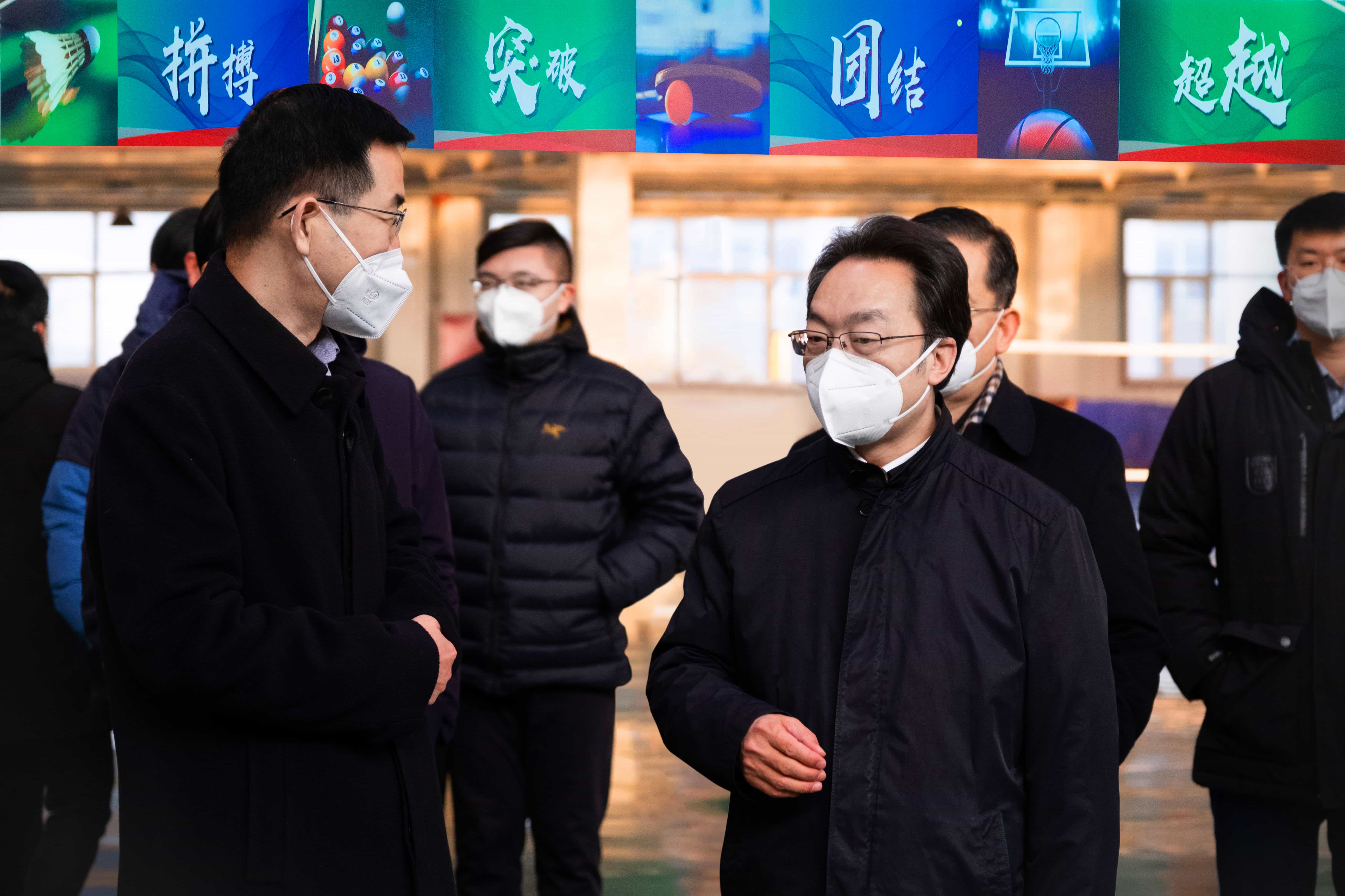 天津市副市長朱鵬一行到訪