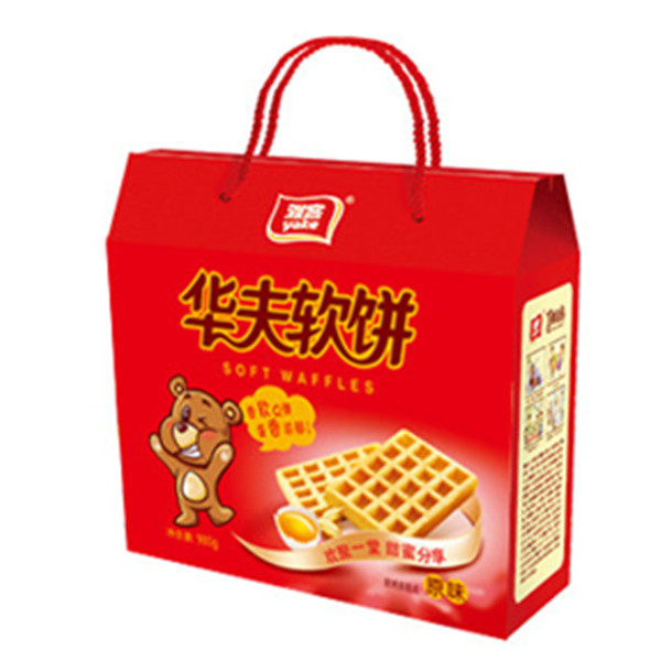 980g雅客華夫軟餅