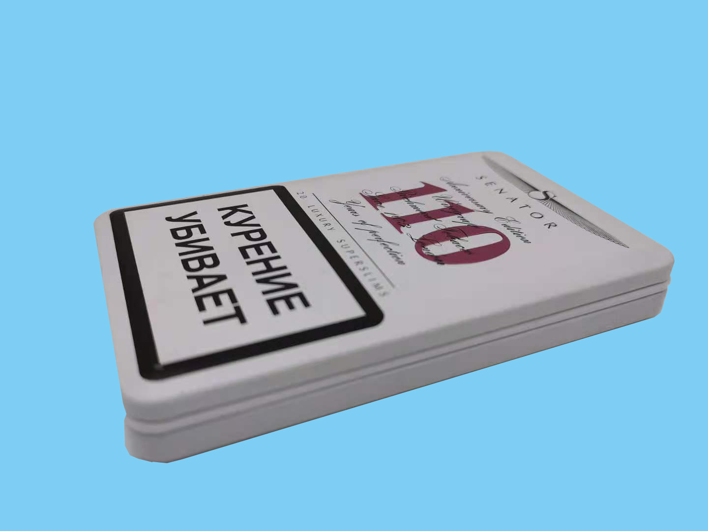 ML-3097 High-quality rectangular cigarrete? tin can with hinge