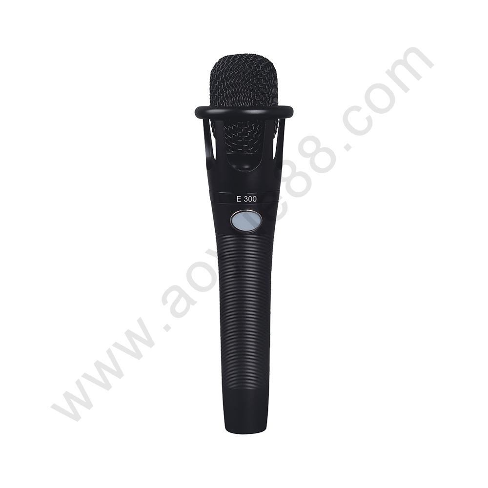 Professional KTV Microphone E300 Condenser Microphone Pro Audio Studio Vocal Recording Mic