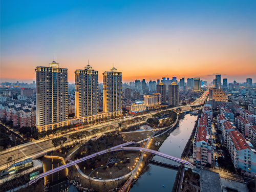 寧波市中山路沿線夜景照明工程