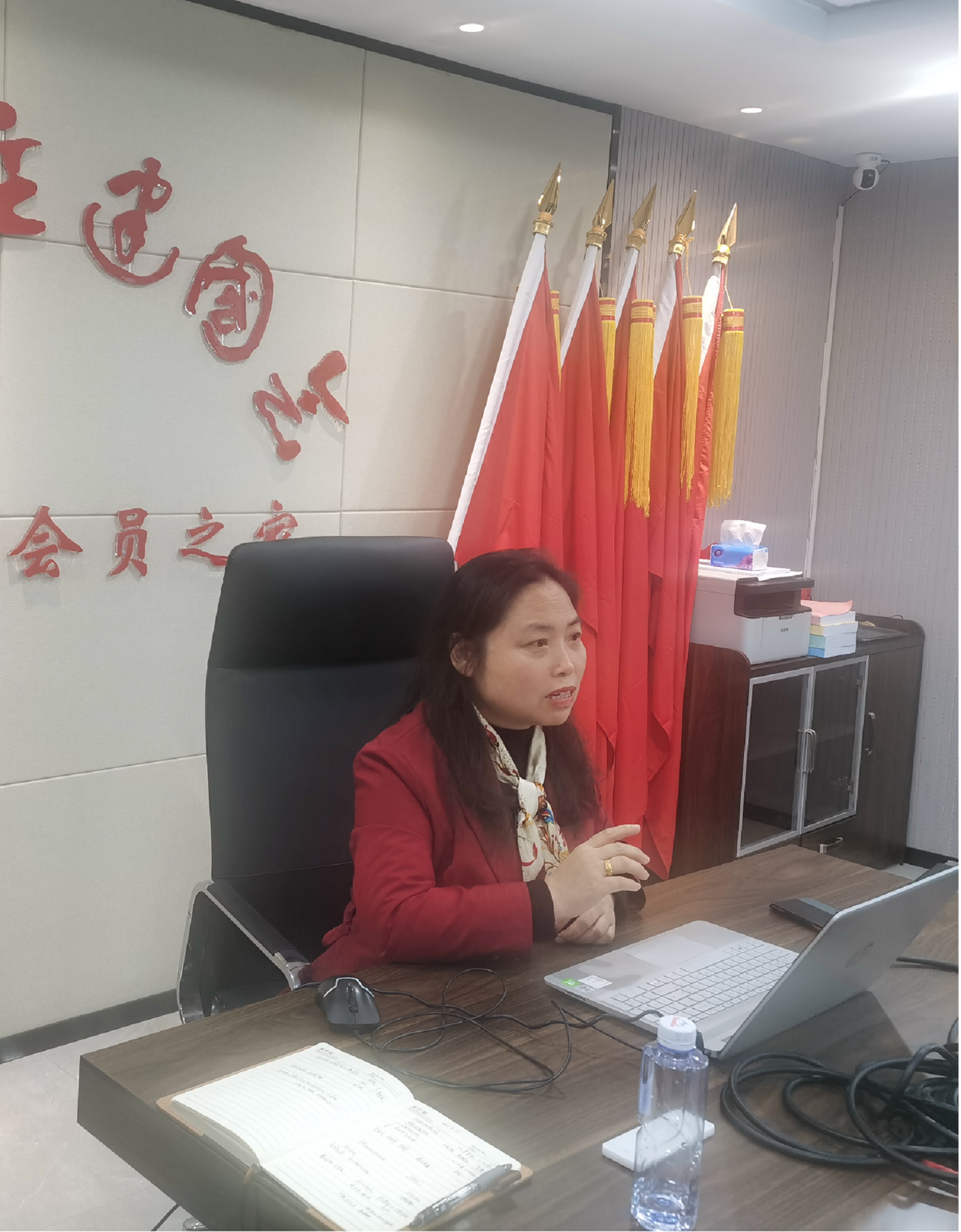 公司组织召开“武昌区非公有制经济年轻一代联合会财税知识专题讲座”活动