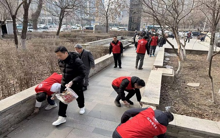bbin宝盈(中国)公司组织召开“学雷锋·净环境”志愿清洁活动