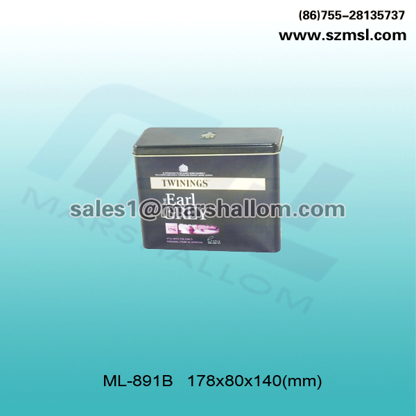 ML-891B Rectangular tin box