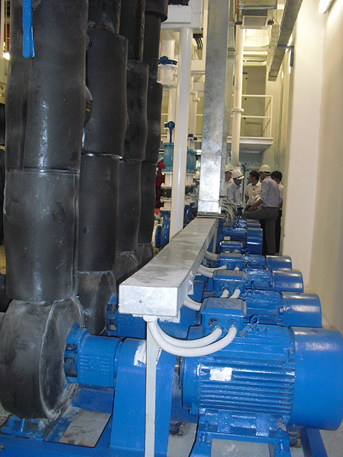 Singapore customer cooling system project