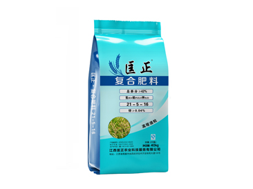 匡正42%复合肥料中氯40KG 21-5-16