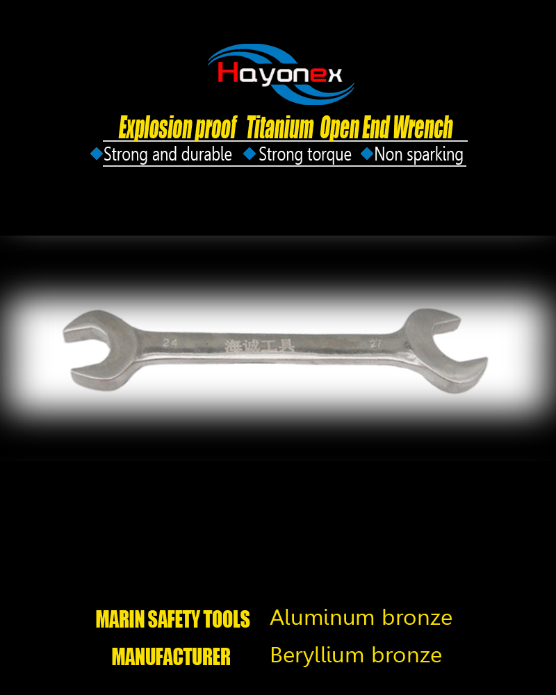 Titanium Open End wrench HY5006