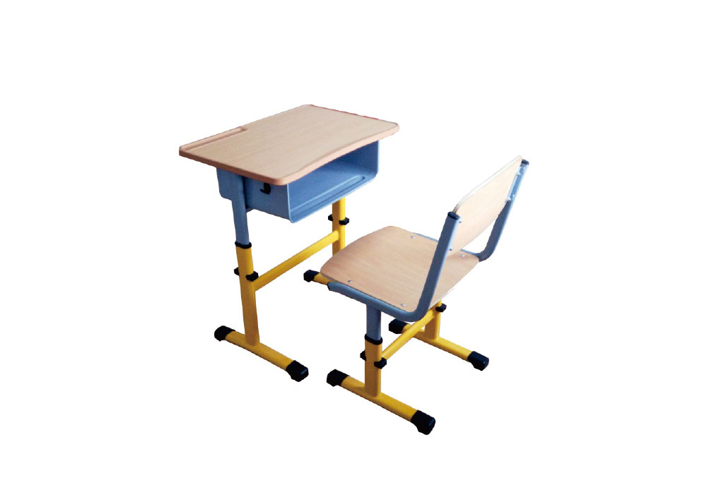 YDK-3-1型可升降單人課桌椅