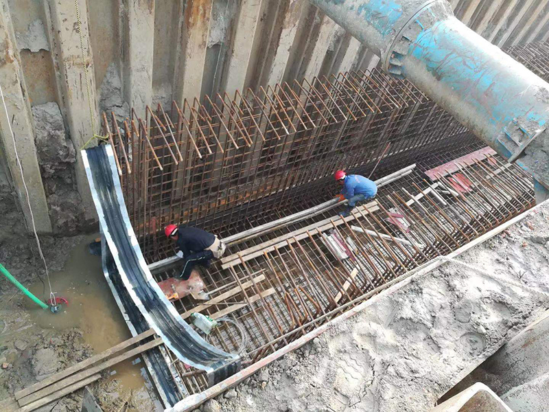 六合新城二期桿線遷移（隧道結構）工程（綁扎鋼筋立模）