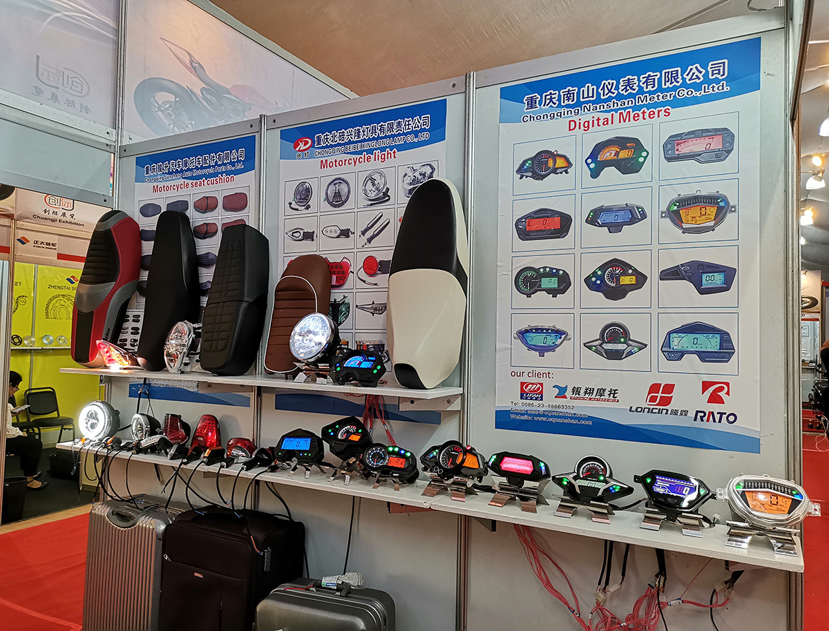 2019年3月参加菲律宾摩托车配件展会