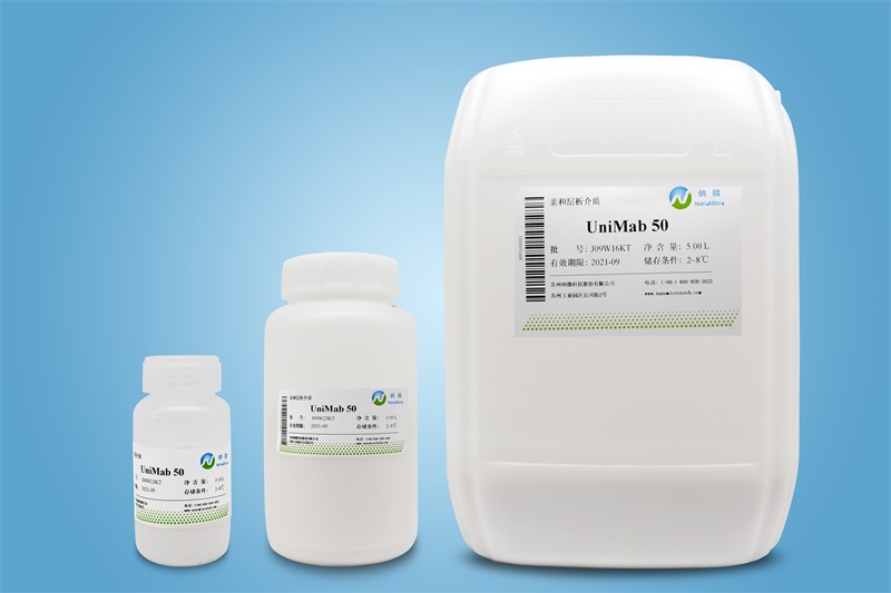 UniMab 全新一代耐堿高載量Protein A層析介質 UniMab 全新一代耐堿高載量Protein A層析介質
