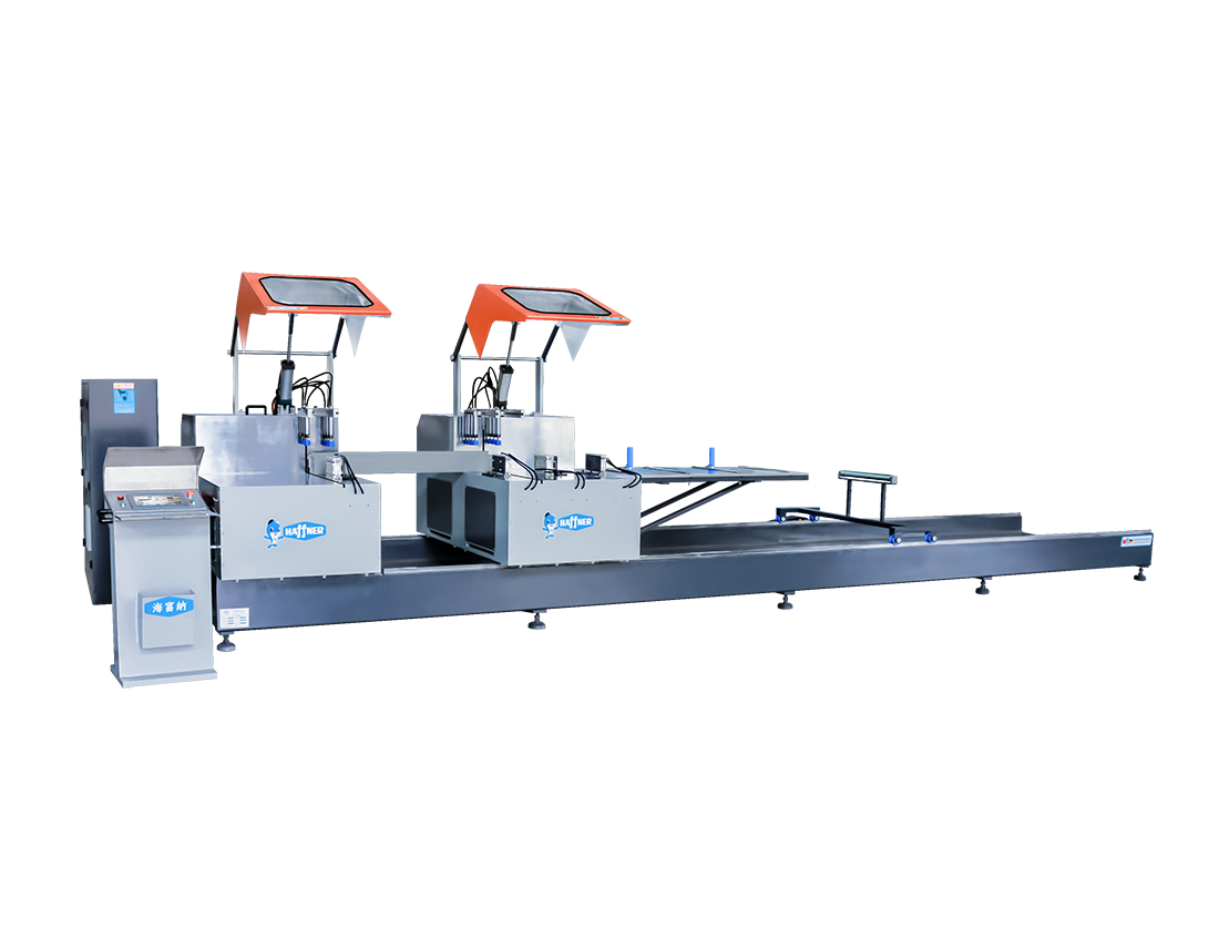 High Precision CNC Double Miter Saw In Professional 90 Degree Process