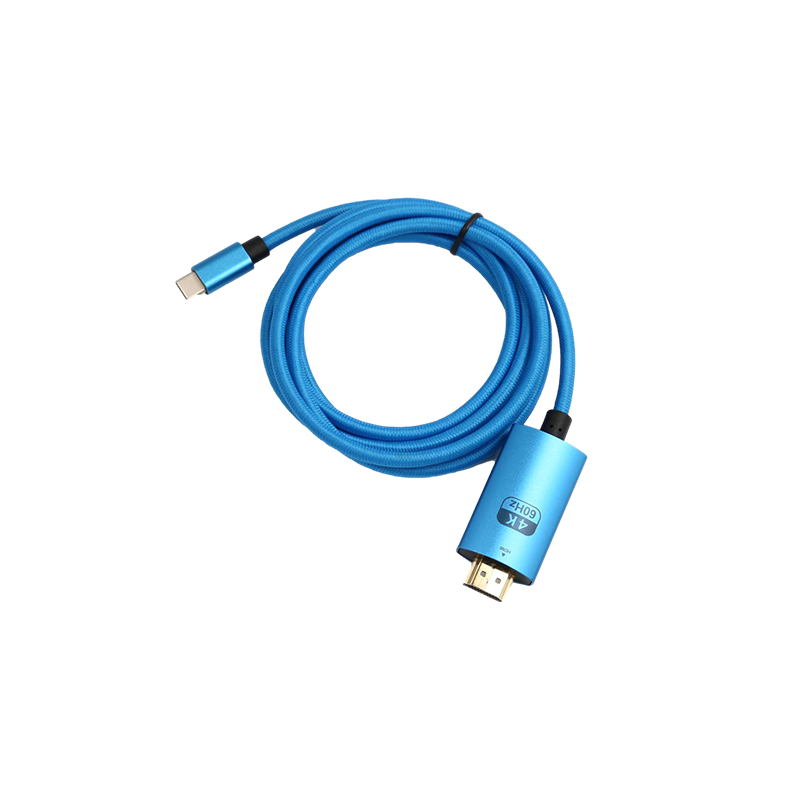 Type-C To HDMI 4K60HZ blue braid