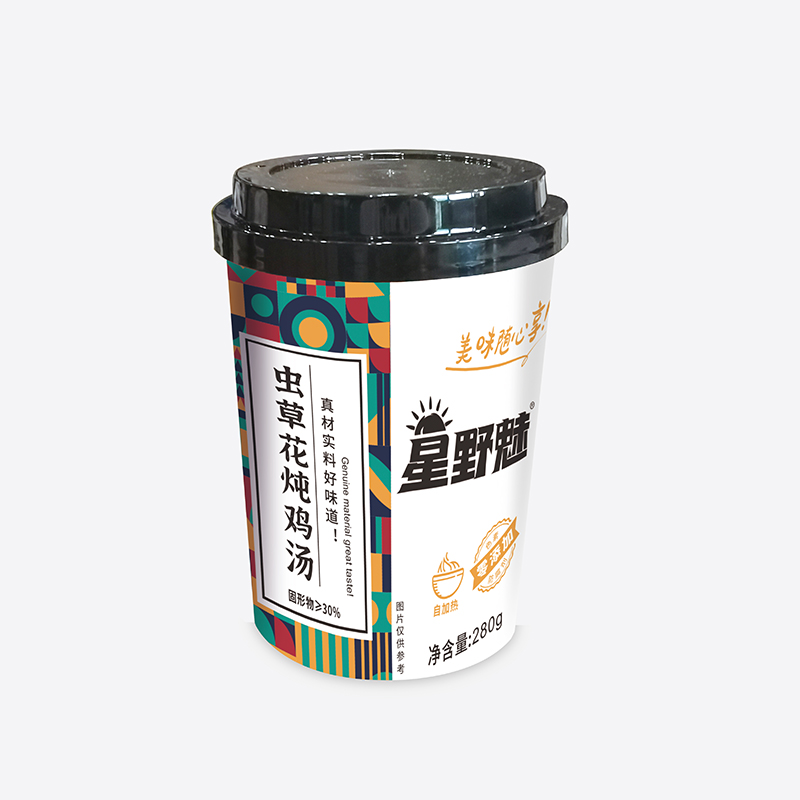 星野魅蟲草花燉雞湯