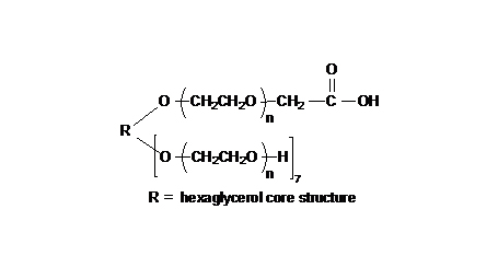 8arm PEG, 7arm-Hydroxyl, 1arm- Carboxyl