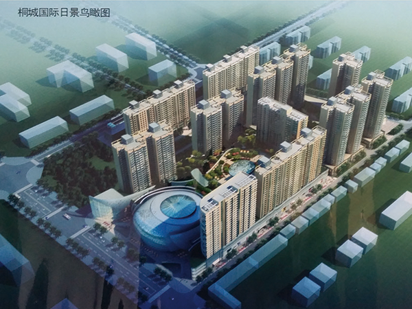 桐城國際小區綜合樓工程