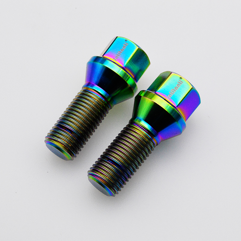 鈦合金汽車輪轂螺栓減輕孔適用車系可定制