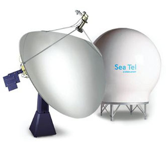 Sea Tel 9707D 通訊系統
