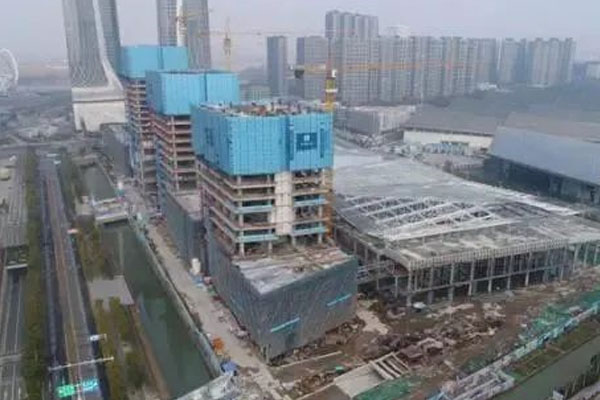 南京國際博覽中心三期工程通電驗收