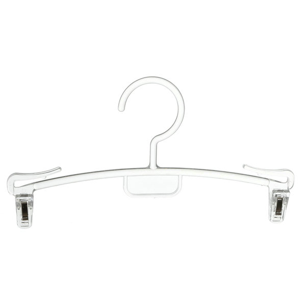 thin clear plastic underwear lingerie hanger with clips 228