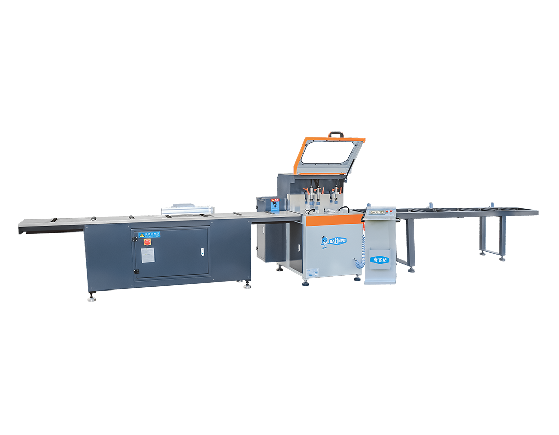 Wireless Measurement Aluminum Pressure Line CNC Sawing Center
