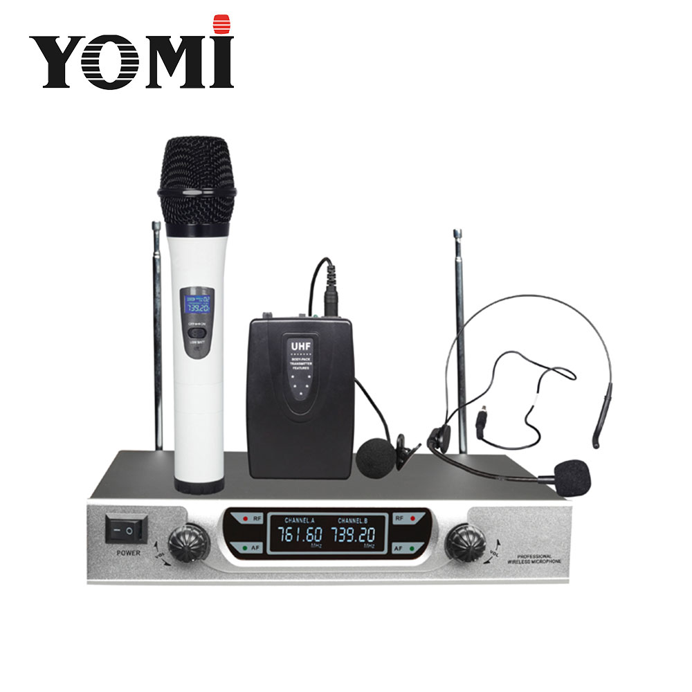 Simple understanding of wireless vhf microphone AY-766
