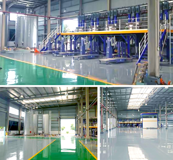Sower to undertake hubei special anticorrosive paint production equipment smooth completion
