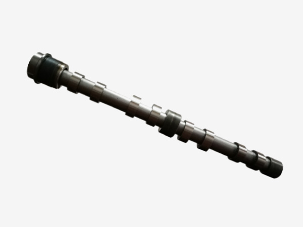 Assembled camshaft for heavy duty vehicle