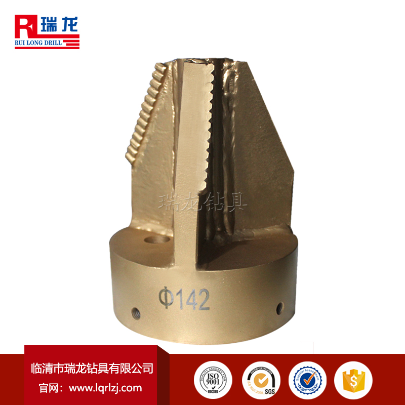 Φ142*173合金刮刀鉆頭 硬質(zhì)合金鉆頭 瑞龍鉆具