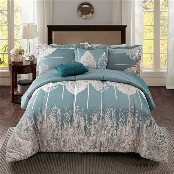 Chenille Jacquard comforter set