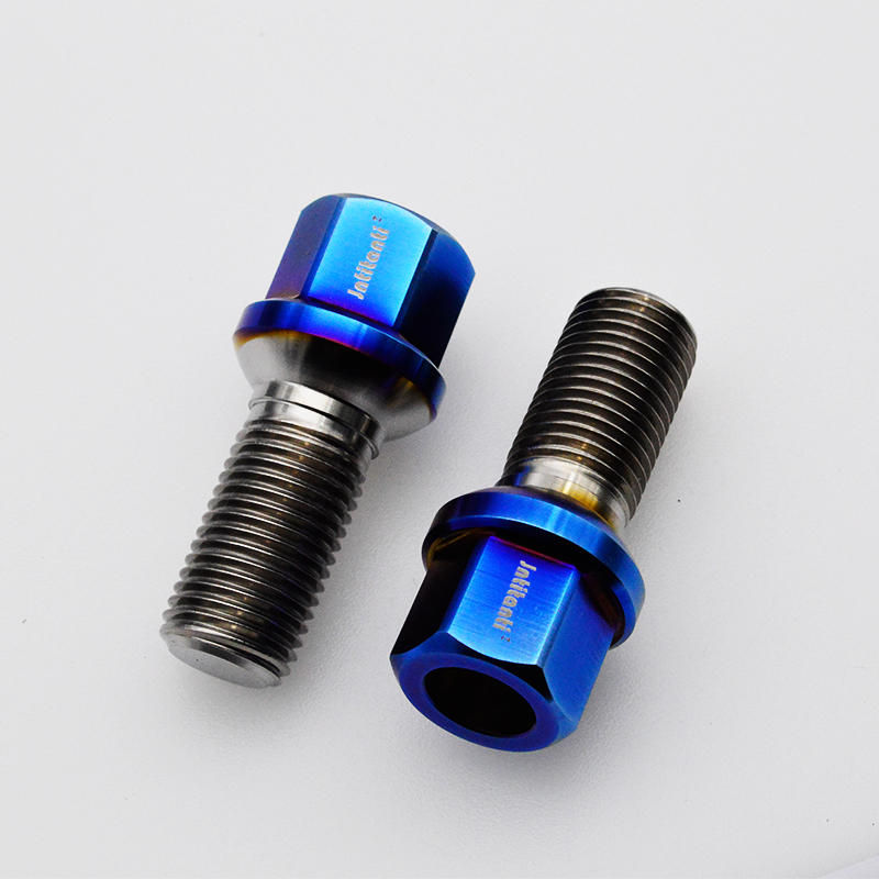 Jntitanti鈦合金汽車輪轂螺栓減輕孔適用大眾奧迪車系