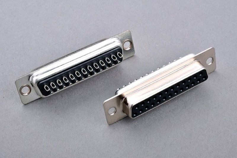 D-SUB 25P-F 180度 SOLDER 簡(jiǎn)易蘭膠