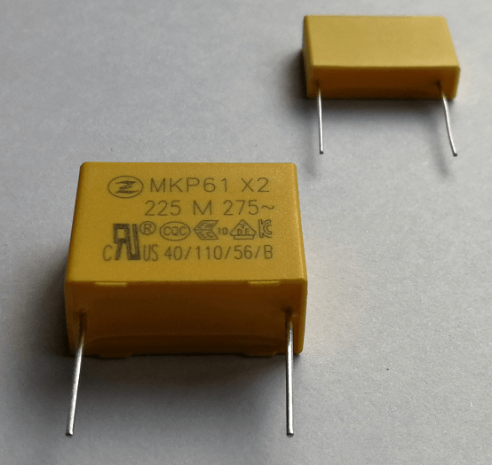 MKP61型抑制电源电磁干扰薄膜电容器（X2类）