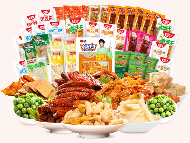 鹽津鋪子零食合集（食品覆膜袋）