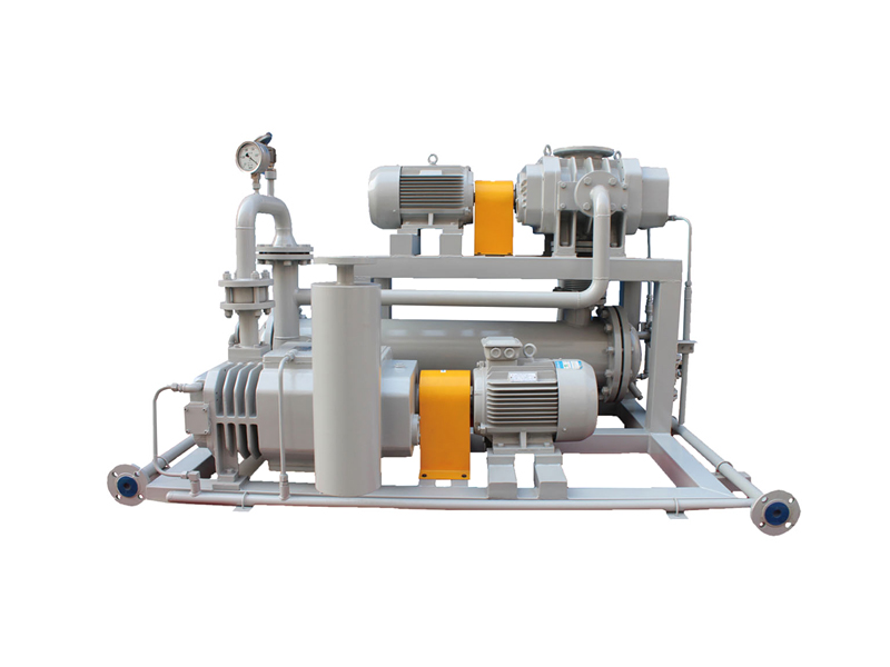 JZJQDP型三葉氣冷羅茨螺桿干式真空機(jī)組