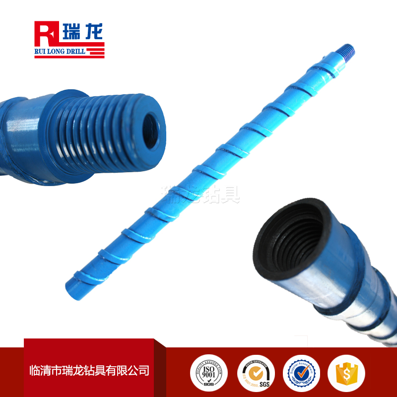 Φ73.5-63.5x5x1500mm肋骨鉆桿刻槽鉆桿瑞龍鉆具