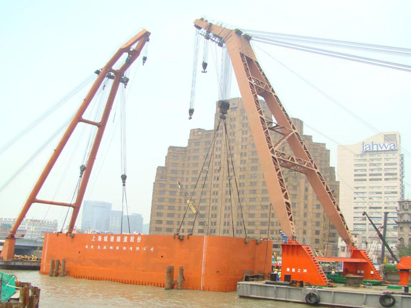 上海苏州河外白渡桥改造工程