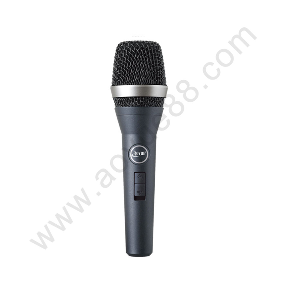  metal material handheld wired dynamic karaoke microphone  