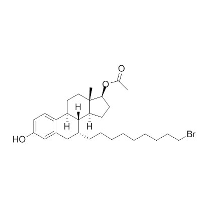 (7a,17b)-7-(9-Bromononyl)-estra-1,3,5(10)-triene-3,17-diol-17-acetate