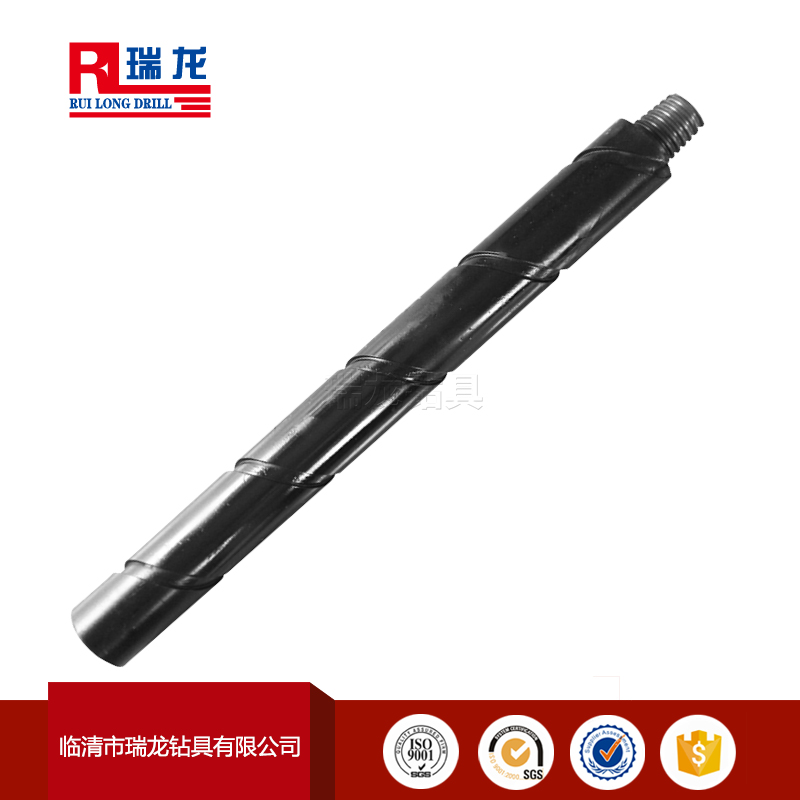 Φ50mm刻槽鉆桿 肋骨鉆桿 螺旋鉆桿 瑞龍鉆具