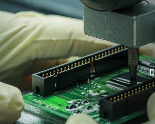 Japan head office developed UV curing adhesive (development model FJ-1120).
