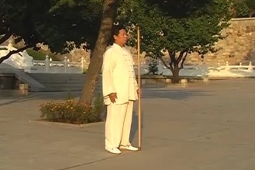 李秉良太极棍演示