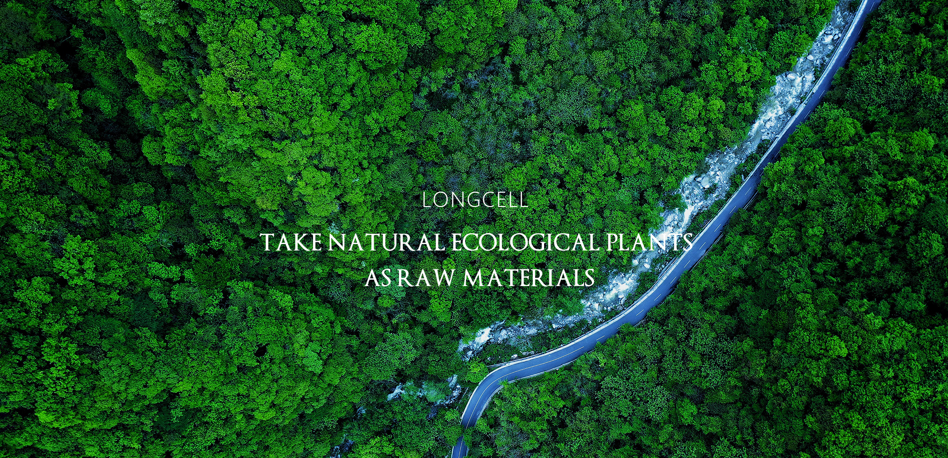 Take natural ecological plants as raw materials