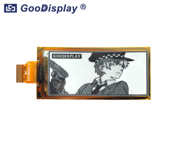 2.9 inch flexible 4 grayscale E Ink display module partial refresh, GDEW029I6FD 