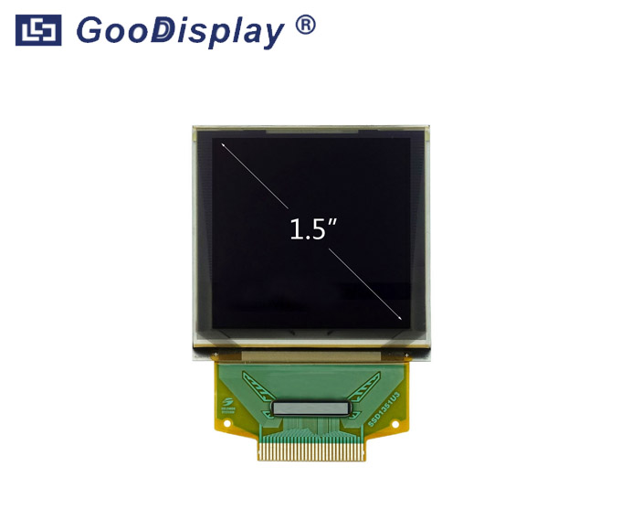1.5 inch Color OLED Display Panel 128x128 Pixels, GDO0150C 