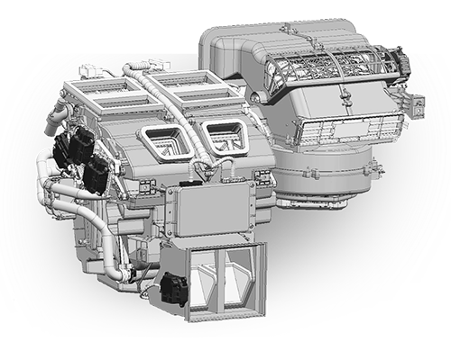 Hvac Unit For Ice Function Adjust The Temperature Humidity And Air Volume In The Cabin And Switches The Air Outlets Feature High Performancet And Available The Front Left And Right Zone Temperature Control Vent Foot Air Outlet For Rear Seats Imgbox