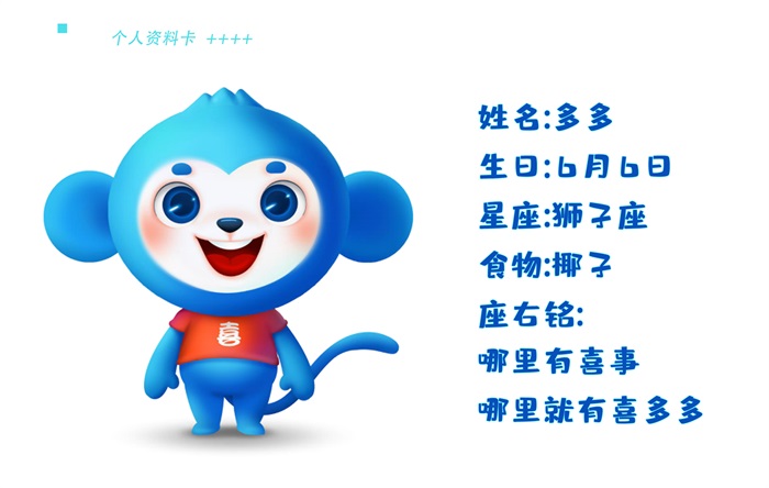 多多卡通形象六一重磅来袭