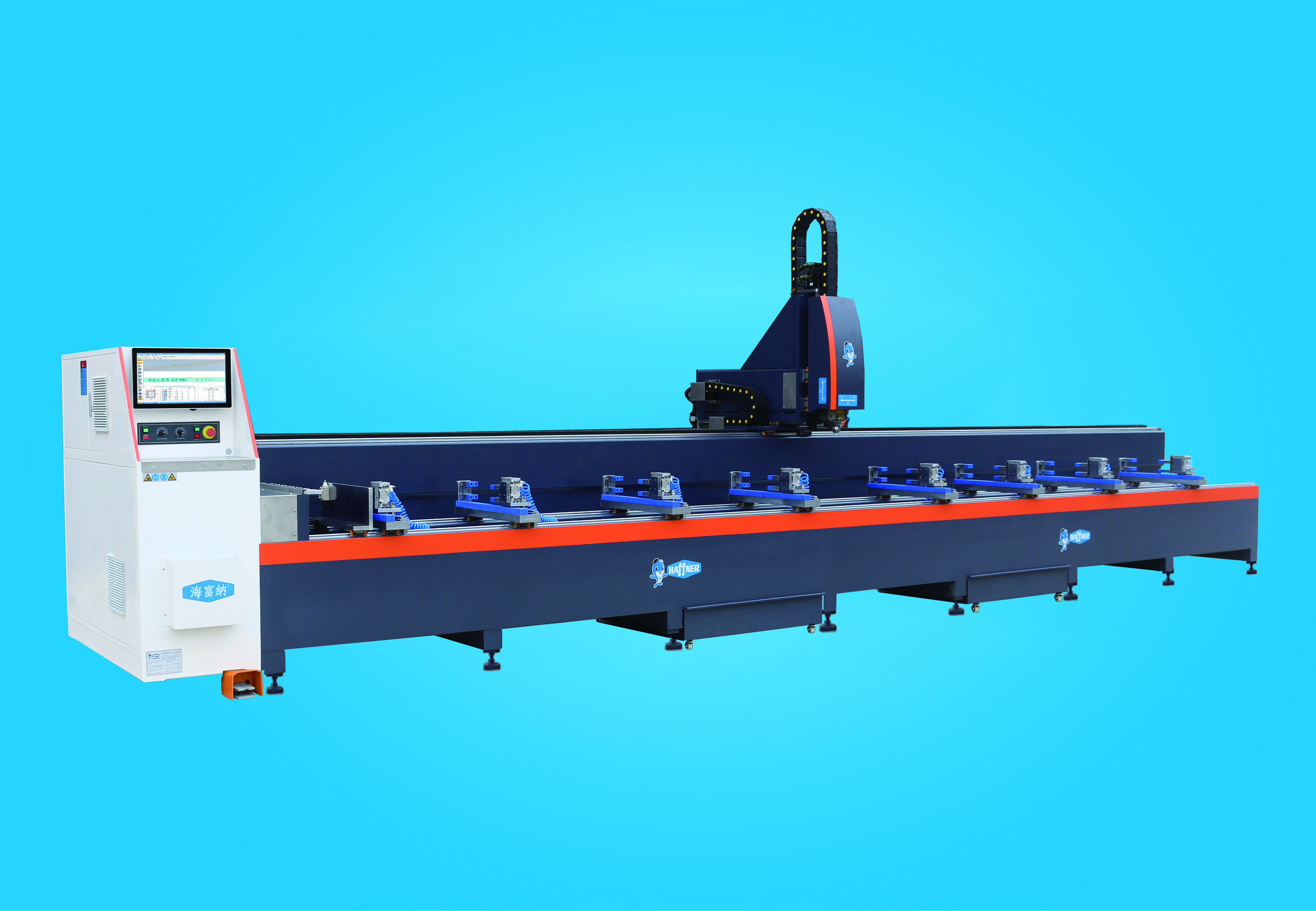 High-speed Intelligent 3 Axis CNC Machining Center