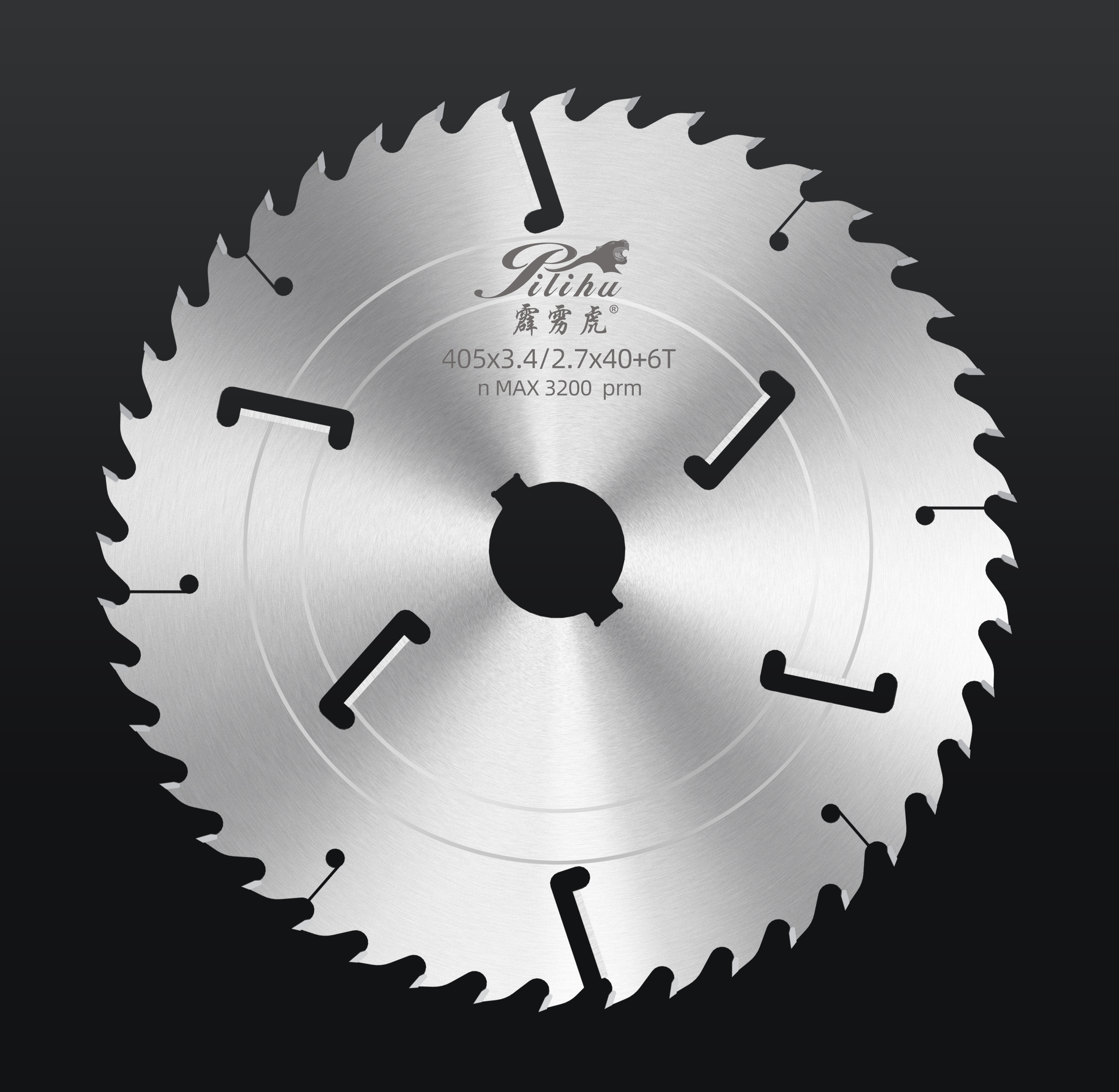 Circular Saw Blade For Ripping Wood 400x4.2/2.8x80x(18T+18)+4T
