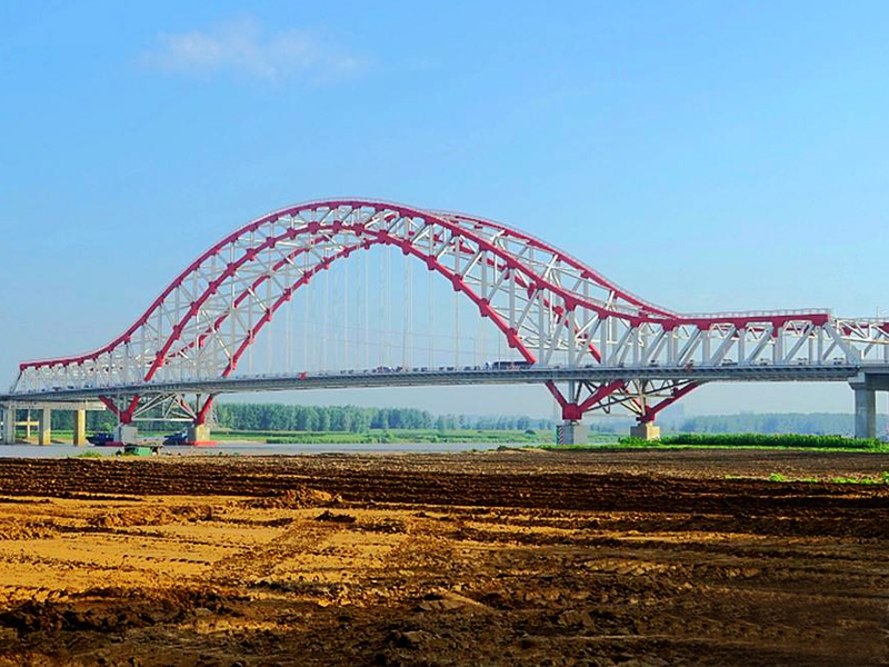 蚌埠市长淮卫淮河大桥及接线工程01标段主桥钢结构